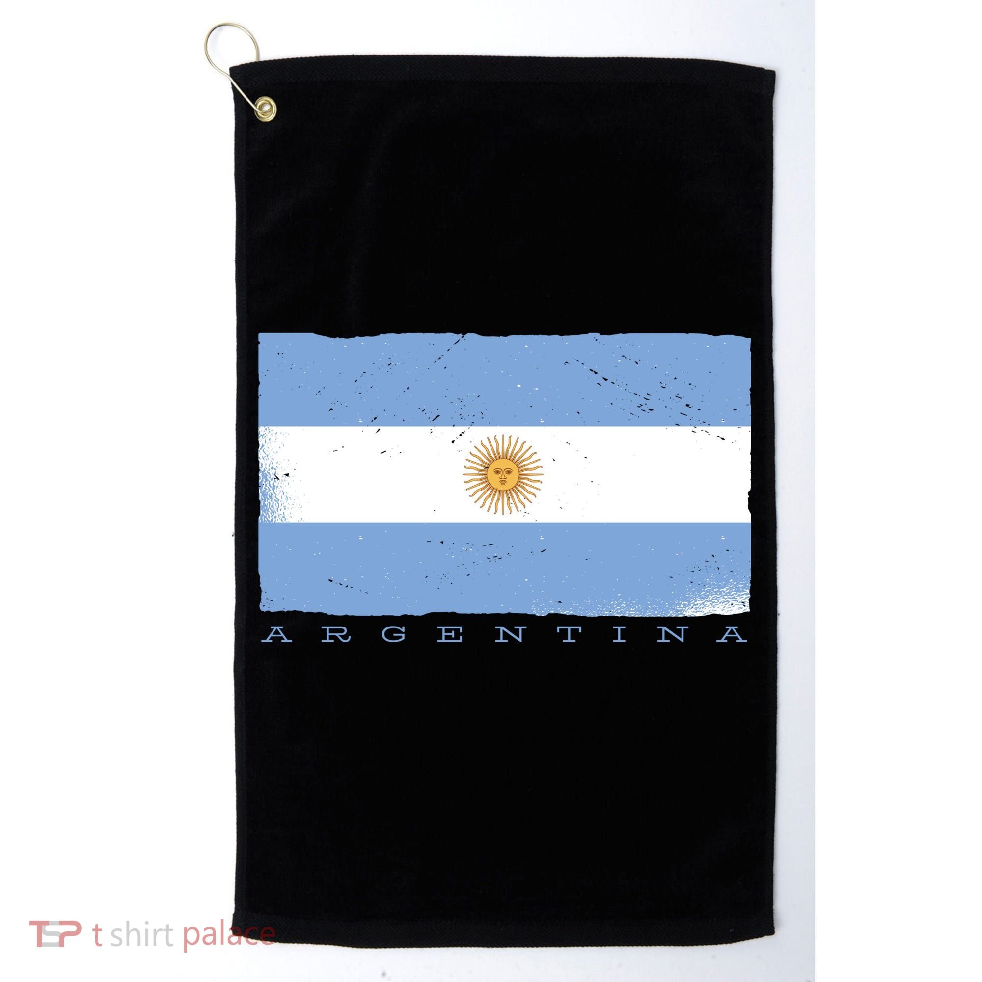 Argentina Flag Golf Towel