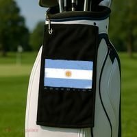 Argentina Flag Golf Towel thumb 2