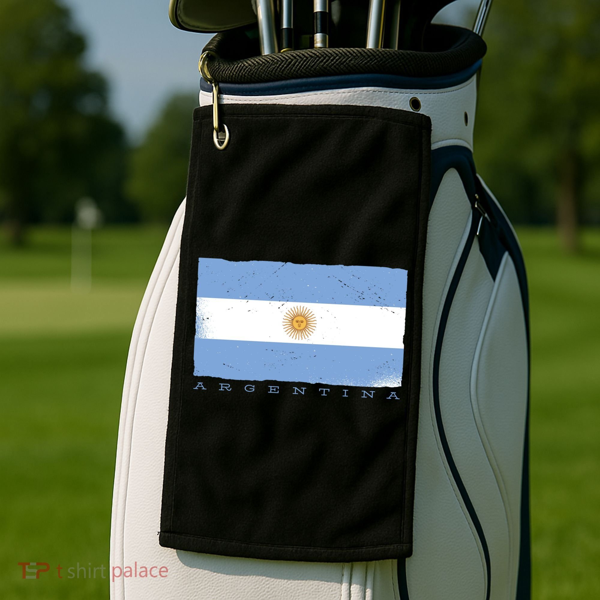 Argentina Flag Golf Towel