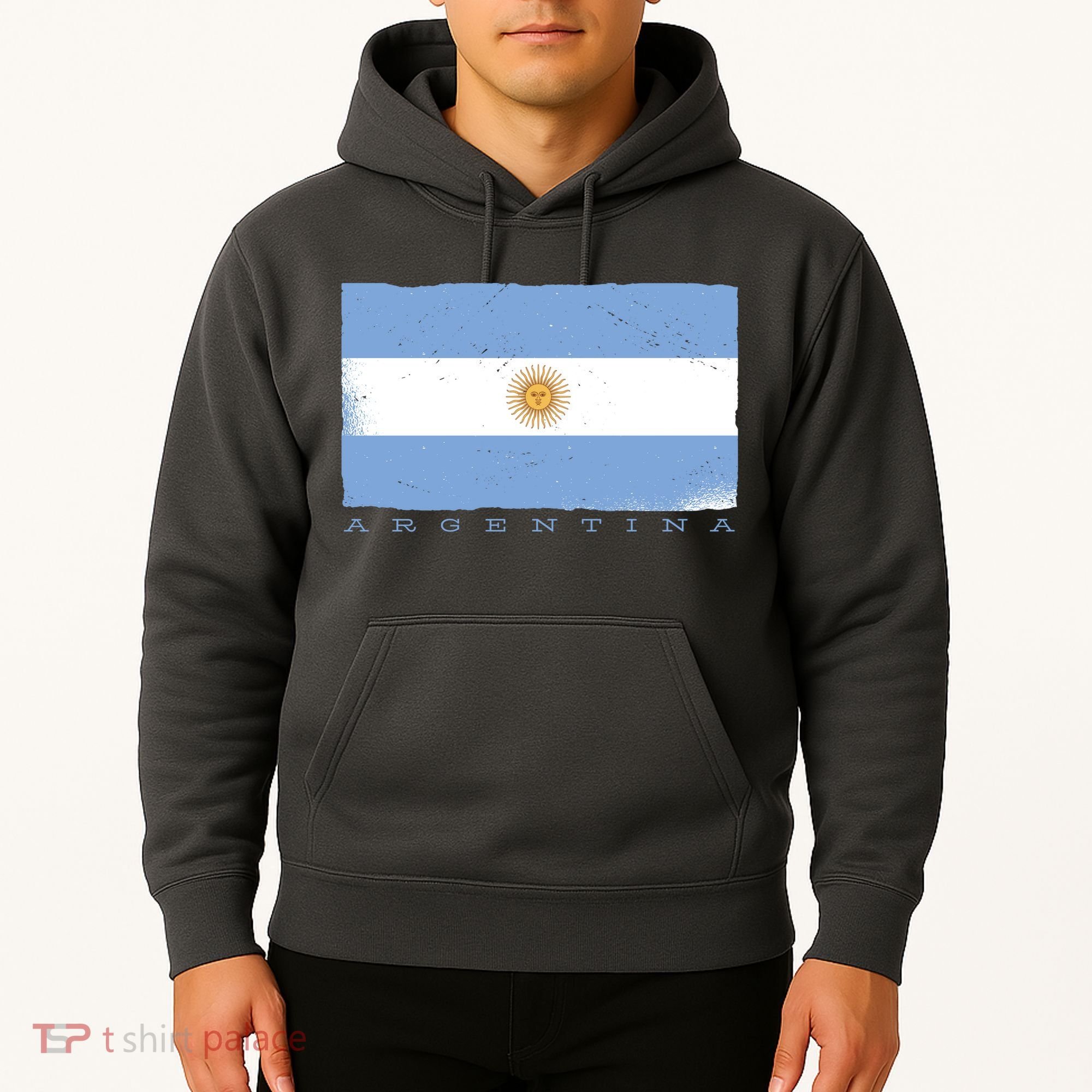 Argentina Flag Hoodie