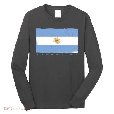 Argentina Flag Long Sleeve Shirt