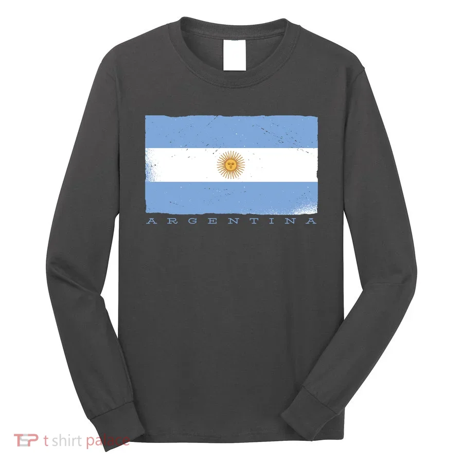 Argentina Flag Long Sleeve Shirt