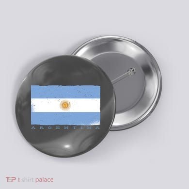 Argentina Flag Button