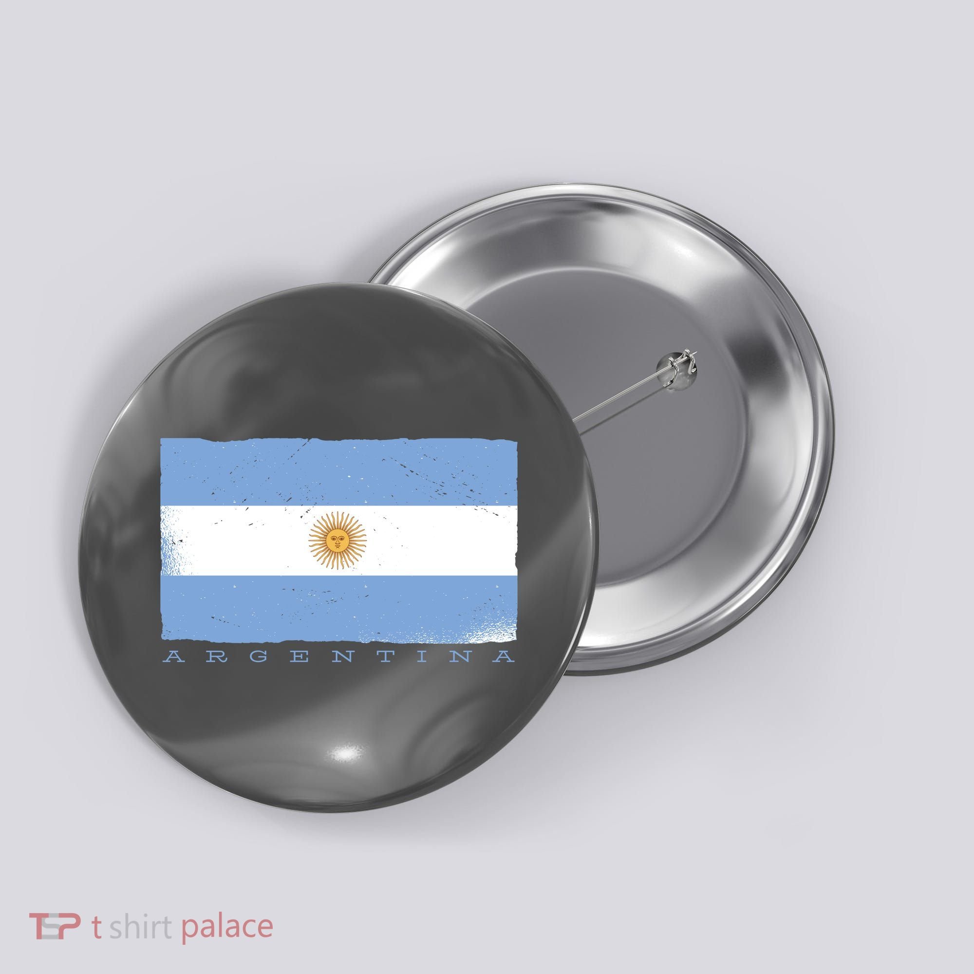 Argentina Flag Button