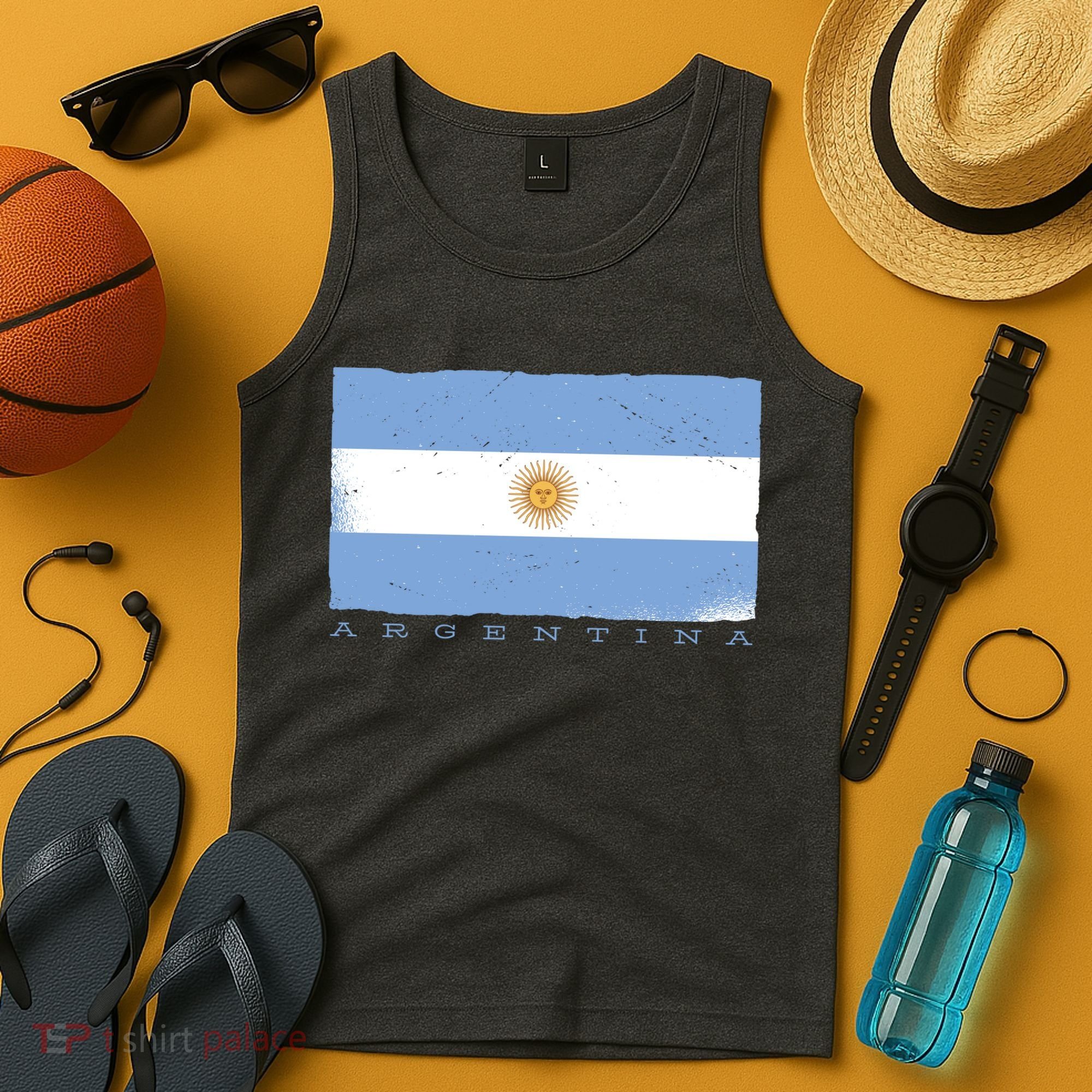 Argentina Flag Tank Top