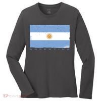 Argentina Flag Women's Long Sleeve Shirt thumb 0