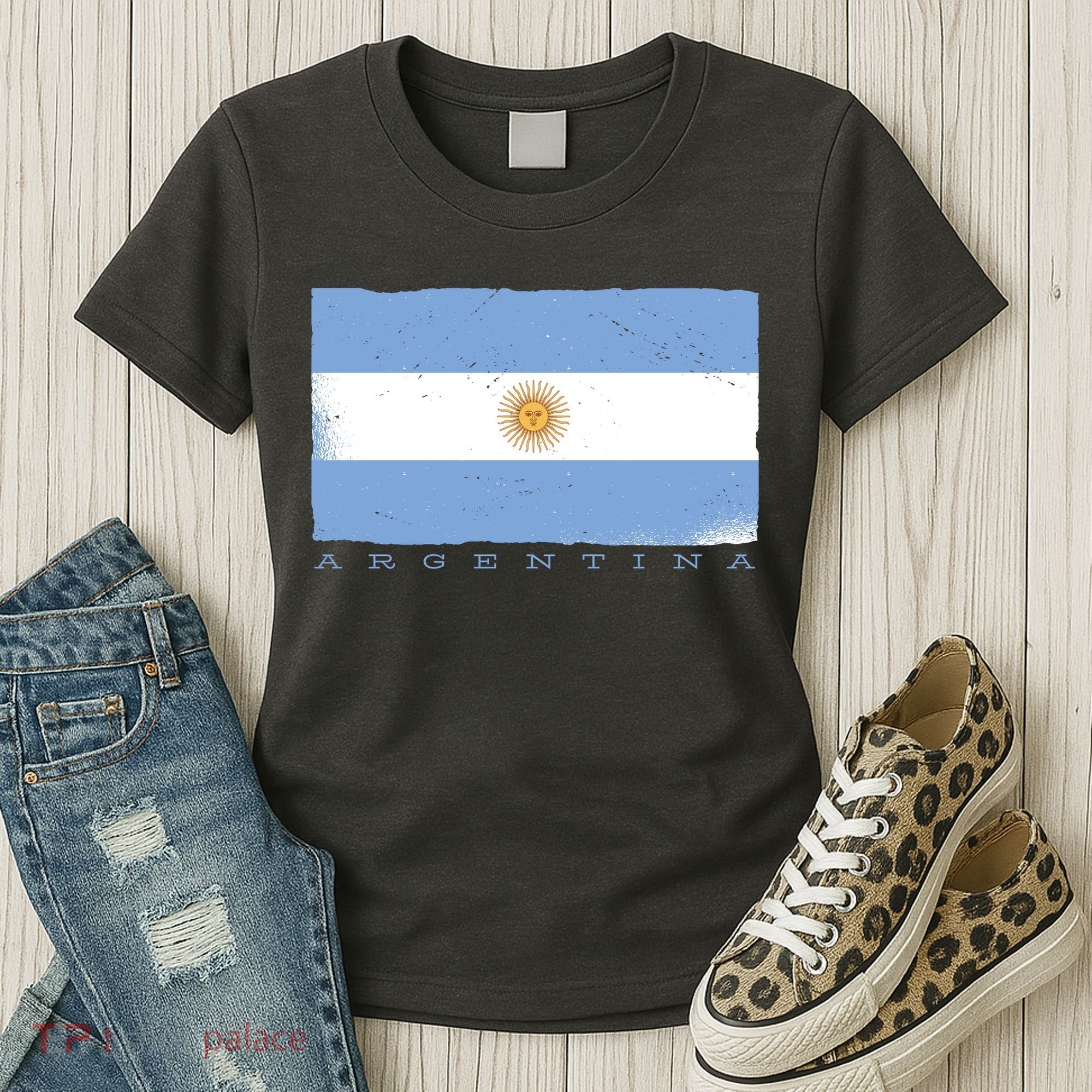 Argentina Flag Women's T-Shirt