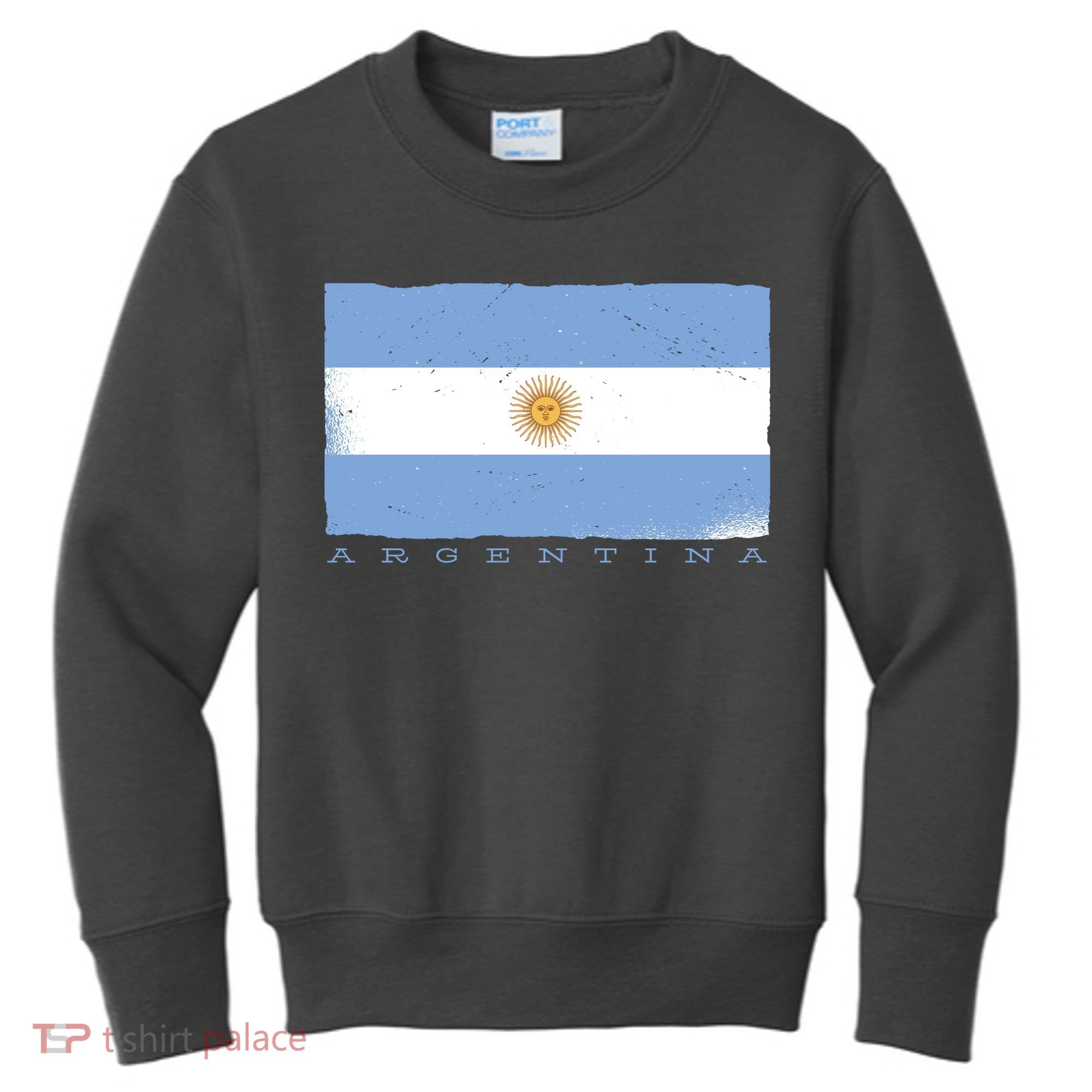 Argentina Flag Kids Sweatshirt