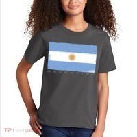 Argentina Flag Kids T-Shirt thumb 2