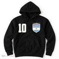 Argentina Flag Shield Logo Soccer World Cup Hoodie thumb 0