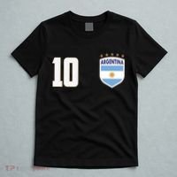 Argentina Flag Shield Logo Soccer World Cup T-Shirt thumb 5