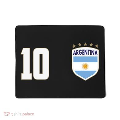 Argentina Flag Shield Logo Soccer World Cup Mousepad