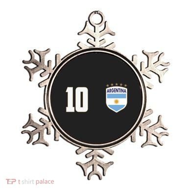 Argentina Flag Shield Logo Soccer World Cup Ornament