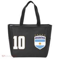 Argentina Flag Shield Logo Soccer World Cup Tote Bag thumb 0