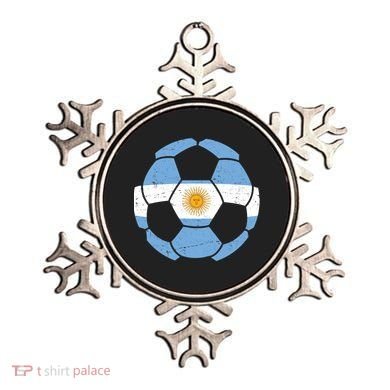 Argentina Flag Soccer Team Ball Futball Ornament