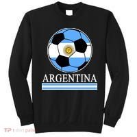 Argentina Soccer Country Flag Ball Sweatshirt thumb 0