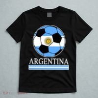 Argentina Soccer Country Flag Ball T-Shirt thumb 5