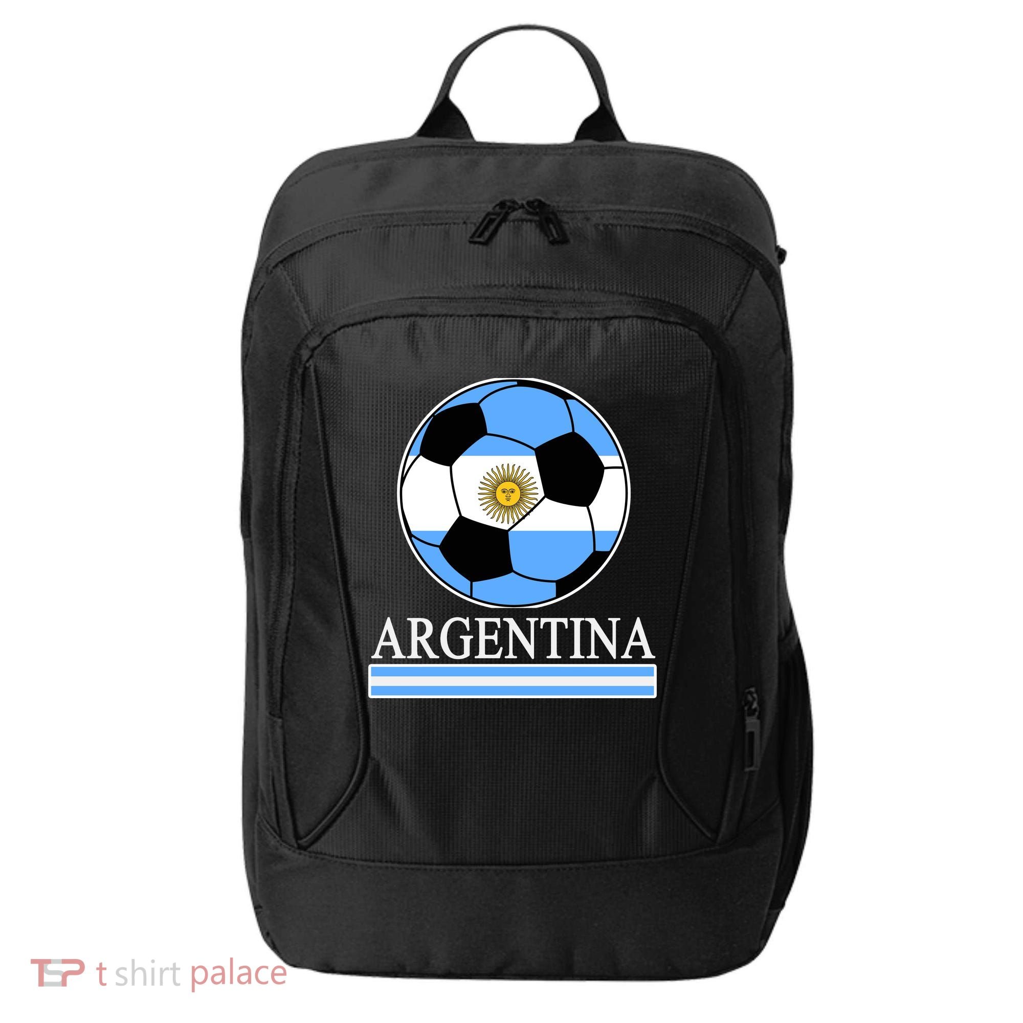 Argentina Soccer Country Flag Ball City Backpack