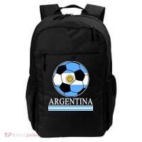 Argentina Soccer Country Flag Ball Backpack thumb 0