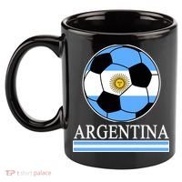 Argentina Soccer Country Flag Ball 11oz C Handle Ceramic Mug thumb 2