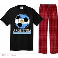 Argentina Soccer Country Flag Ball Pajama Set thumb 0