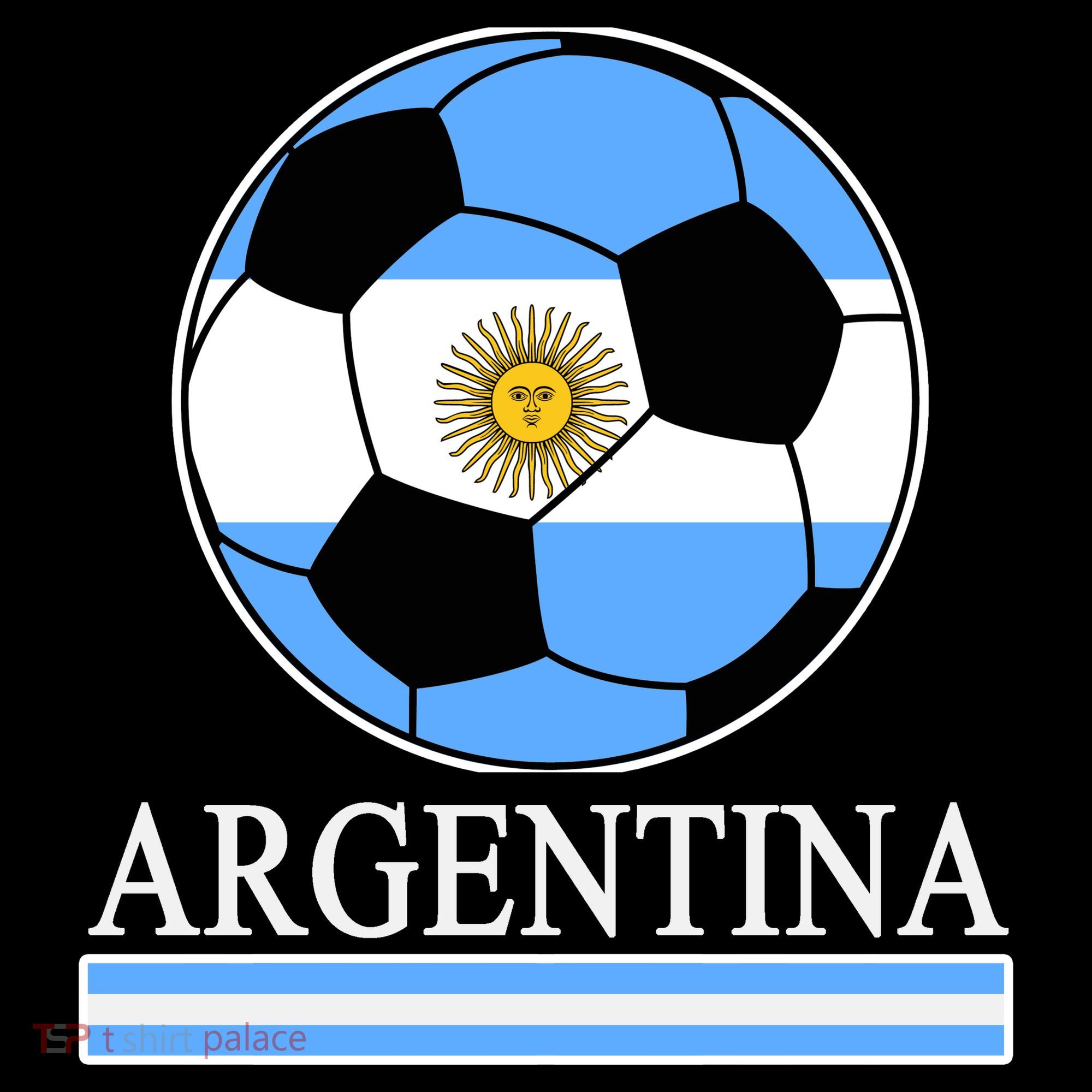 Argentina Soccer Country Flag Ball Women's Tank Top