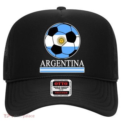 Argentina Soccer Country Flag Ball Hat