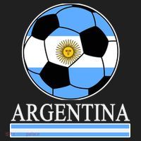 Argentina Soccer Country Flag Ball Hat thumb 2