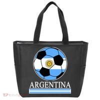 Argentina Soccer Country Flag Ball Tote Bag thumb 0