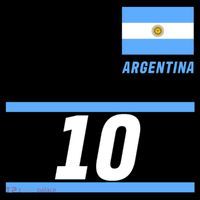 Argentina Soccer Jersey Number 10 Coffee Mug thumb 5