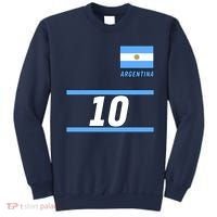 Argentina Soccer Jersey Number 10 Sweatshirt thumb 0