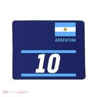 Argentina Soccer Jersey Number 10 Mousepad thumb 0