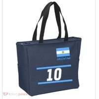 Argentina Soccer Jersey Number 10 Tote Bag thumb 2