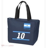 Argentina Soccer Jersey Number 10 Tote Bag thumb 3