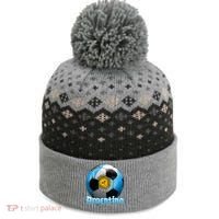 Argentina Soccer Logo The Baniff Cuffed Pom Beanie thumb 0