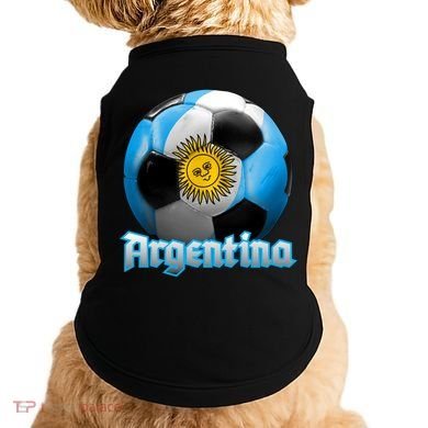 Argentina Soccer Logo Doggie Tank
