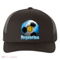 Argentina Soccer Logo Yupoong Adult 5-Panel Trucker Hat thumb 0