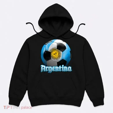 Argentina Soccer Logo Hoodie