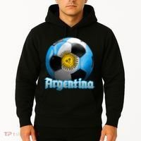 Argentina Soccer Logo Hoodie thumb 2