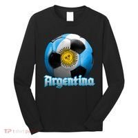 Argentina Soccer Logo Long Sleeve Shirt thumb 0