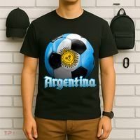 Argentina Soccer Logo T-Shirt thumb 6