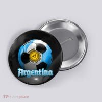 Argentina Soccer Logo Button thumb 0