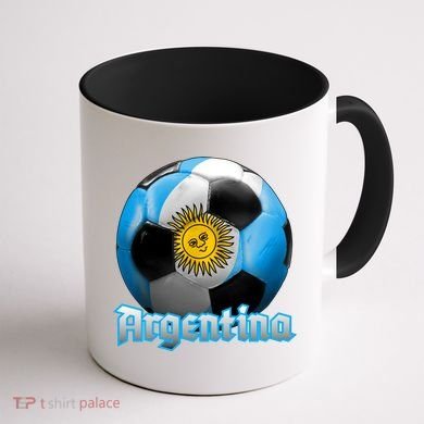 Argentina Soccer Logo Coffee Mug back