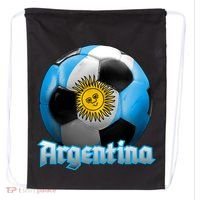 Argentina Soccer Logo Drawstring Bag thumb 0