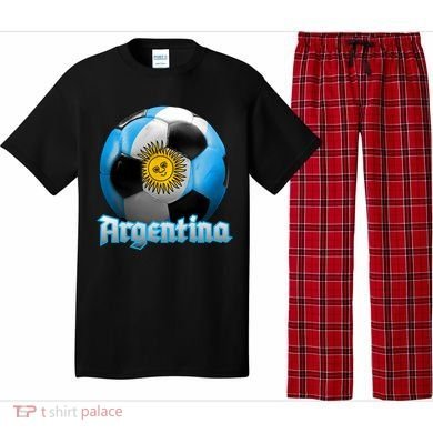 Argentina Soccer Logo Pajama Set