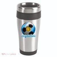 Argentina Soccer Logo 16oz Travel Tumbler thumb 0