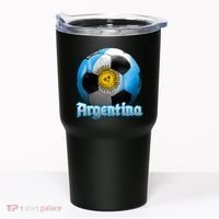 Argentina Soccer Logo Tumbler thumb 0