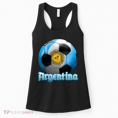 Argentina Soccer Logo Women's Tank Top