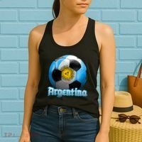 Argentina Soccer Logo Women's Tank Top thumb 2