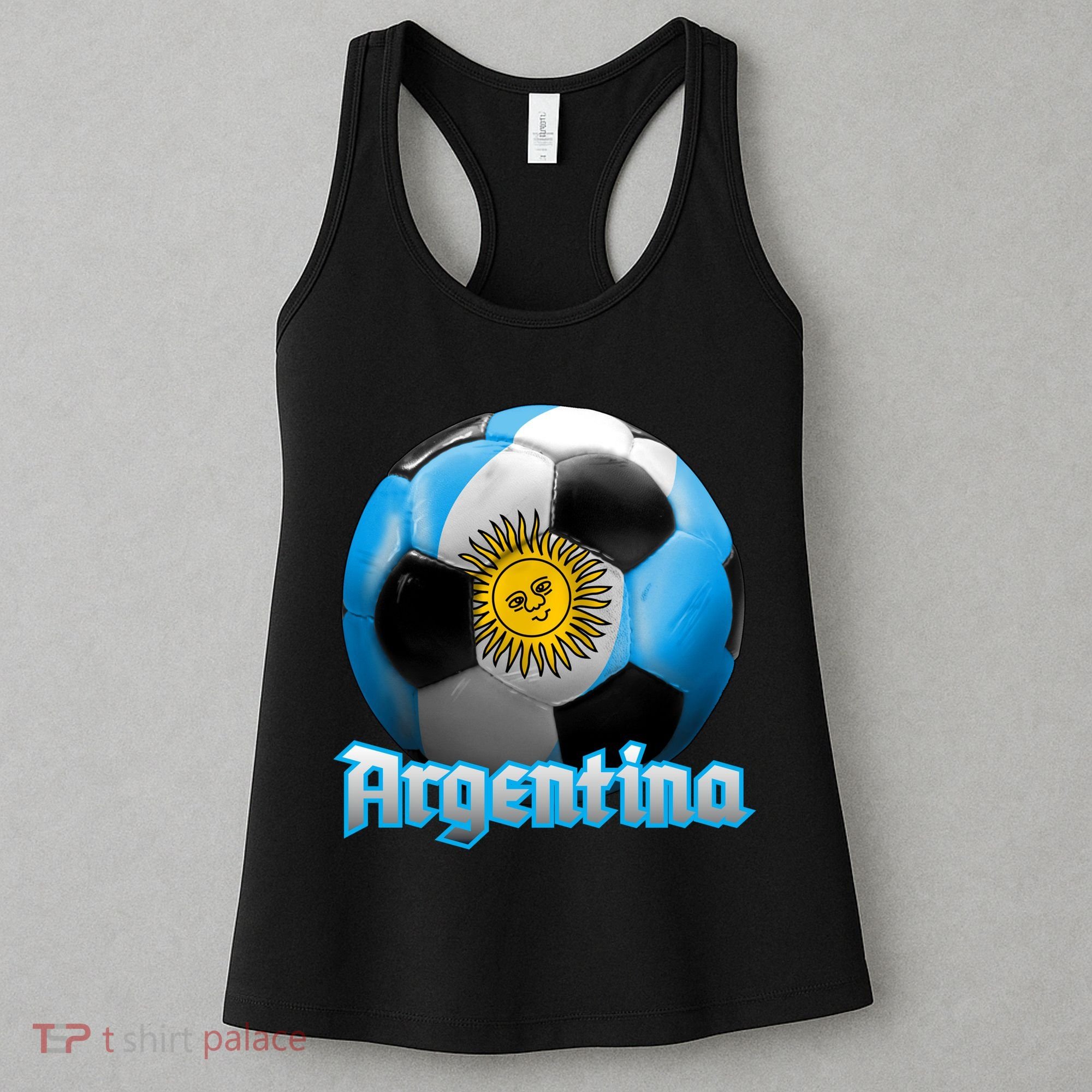 Argentina Soccer Logo Women's Tank Top